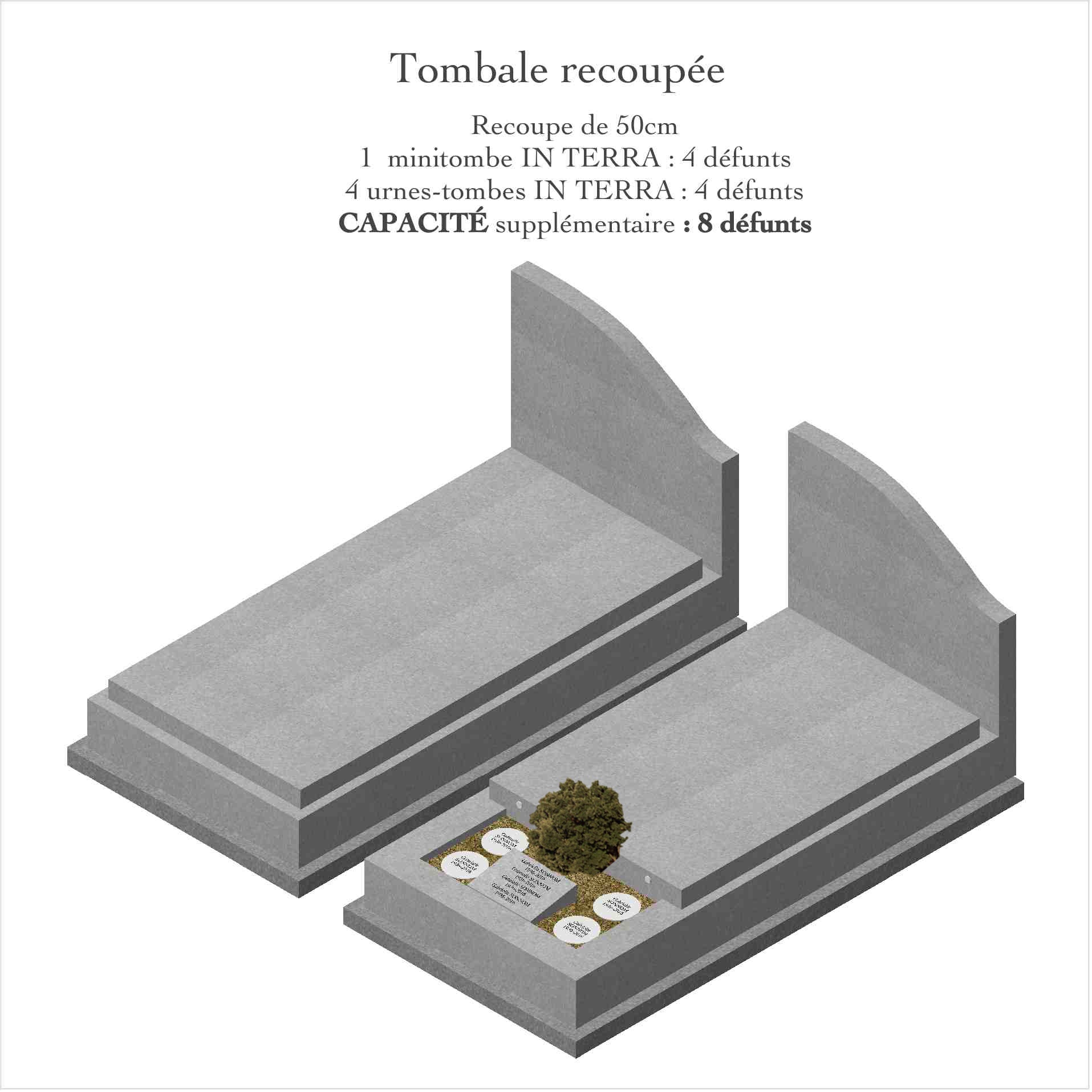 conc.tombe recoupee